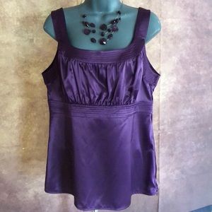 Purple Cache polyester top
